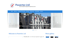 Desktop Screenshot of powertec.gr
