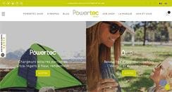 Desktop Screenshot of powertec.fr